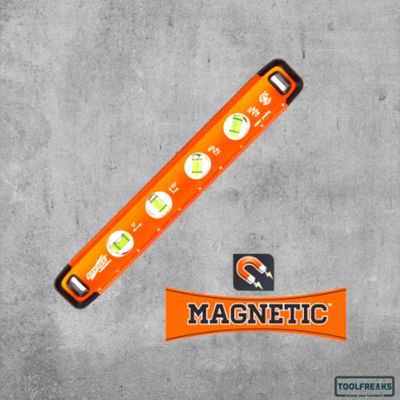 28cm Aluminium Torpedo Waterpas Magnetisch Swanson
