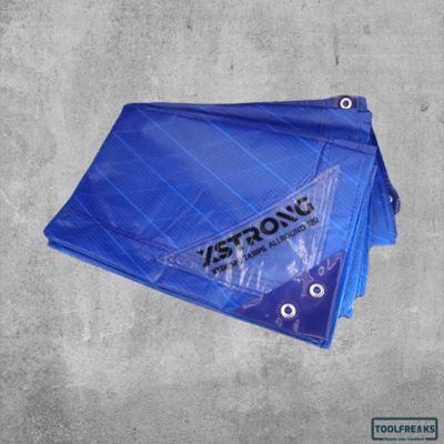 Dekzeil Xstrong Allround 4m x 6m 120 gr/m² blauw