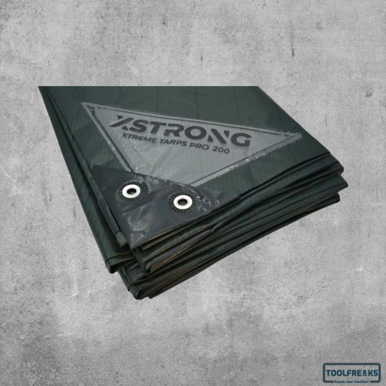 Dekzeil Xstrong Pro 6m x 8m 200 gr/m² groen