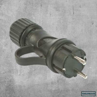 stekker Mannelijk pvc HI-PRO 2P+E 16A IP44