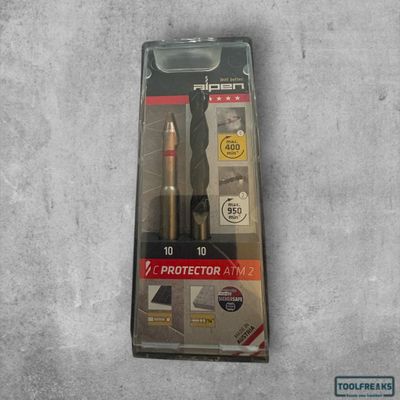 Alpen borenset C Protector  beton -Natuursteen ø 10mm 2-delig 1/4 Bit-aansluiting