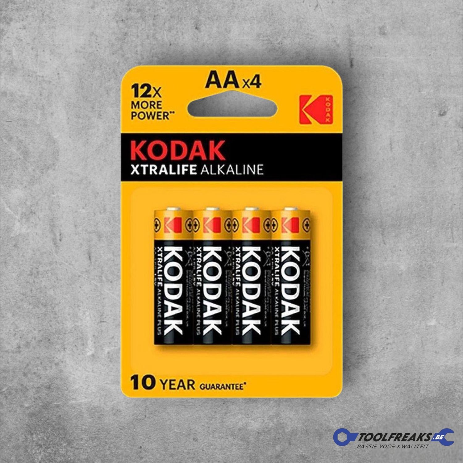Kodak Xtralife - AA Alkaline batterijen - 4 stuks