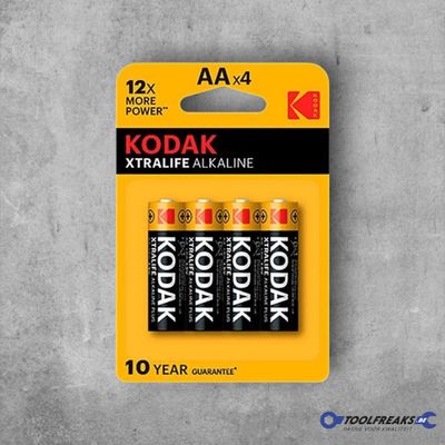 Kodak Xtralife - AA Alkaline batterijen - 4 stuks