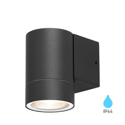 Braytron Rita Wandlamp Buitenverlichting Muur Armatuur-Aluminium -Donker Grijs-IP44 Waterdicht