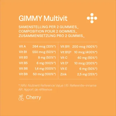 GIMMY Vitamine Gummies Multivit