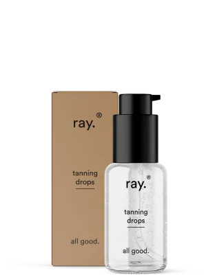 Ray tanning drops