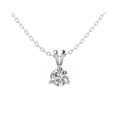 Hanger 18 KT Goud met Labgrown diamant 0.30 CT