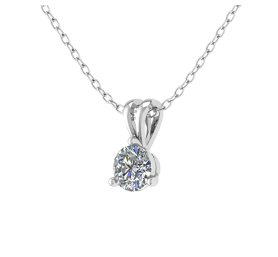 Hanger 18 KT Goud met Labgrown diamant 0.30 CT