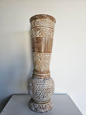 Houten vaas