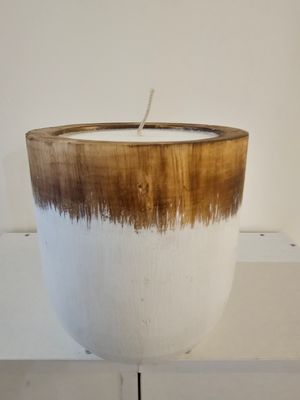 Houten kaars. Klein.
