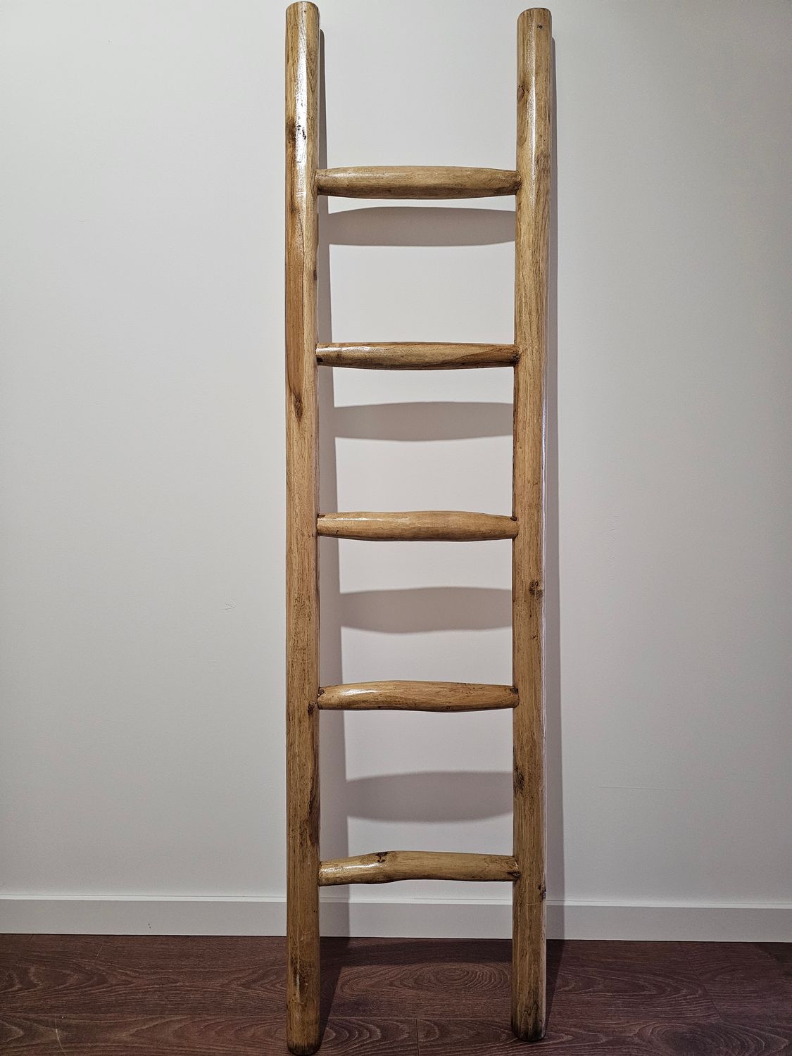 Houten ladder.