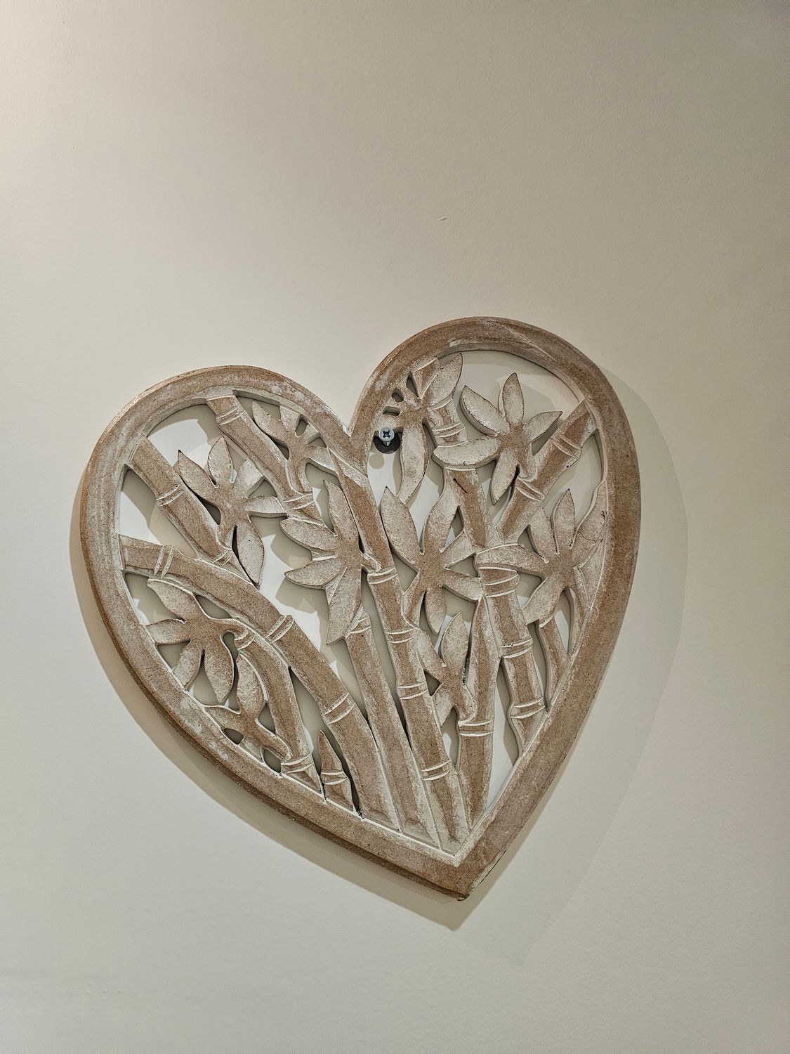 Muurdeco hart.