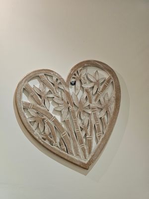Muurdeco hart.