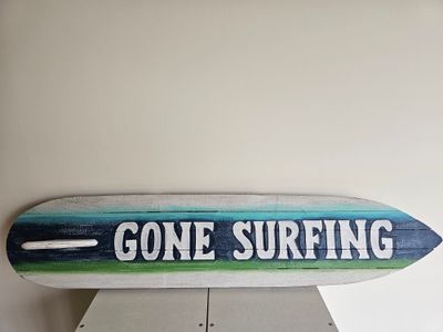 Surfbord Gone surfing.