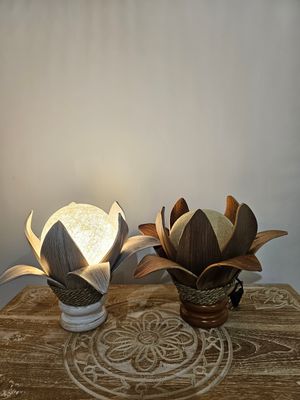 Kokoslamp Lotus.