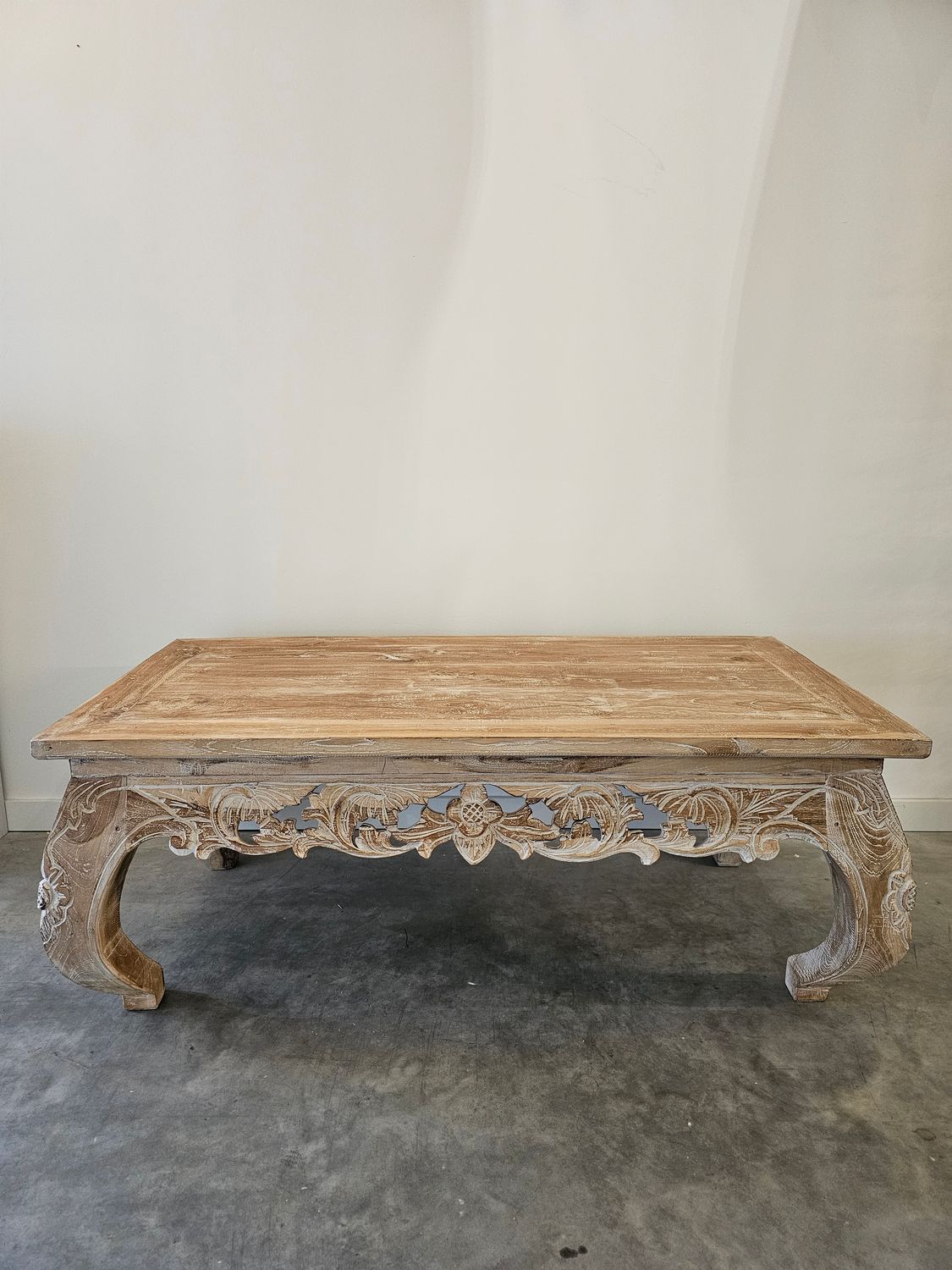 Salontafel rechthoekig.
