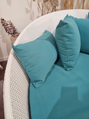 Lounge-bed rond.
