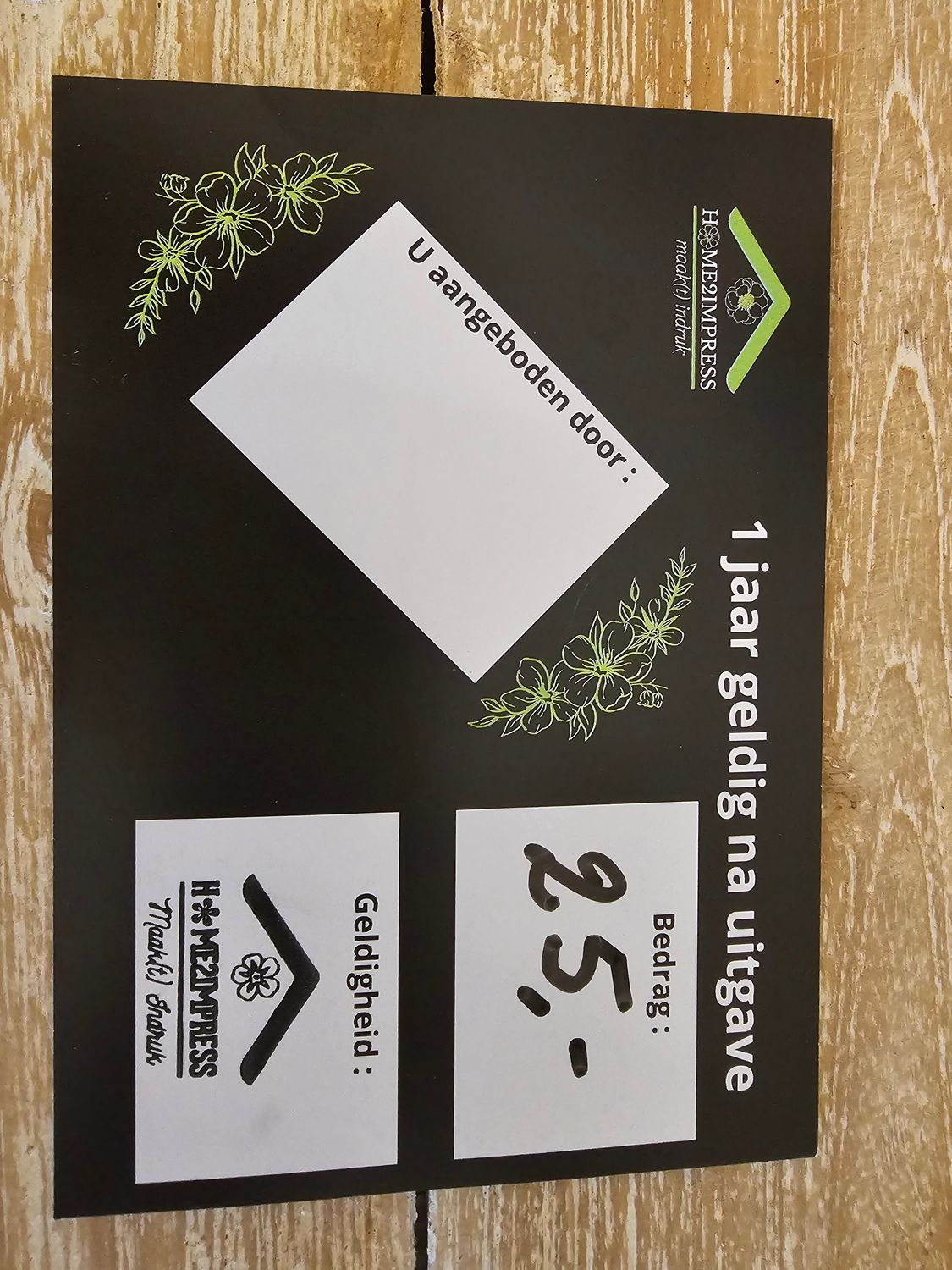 Geschenkbon