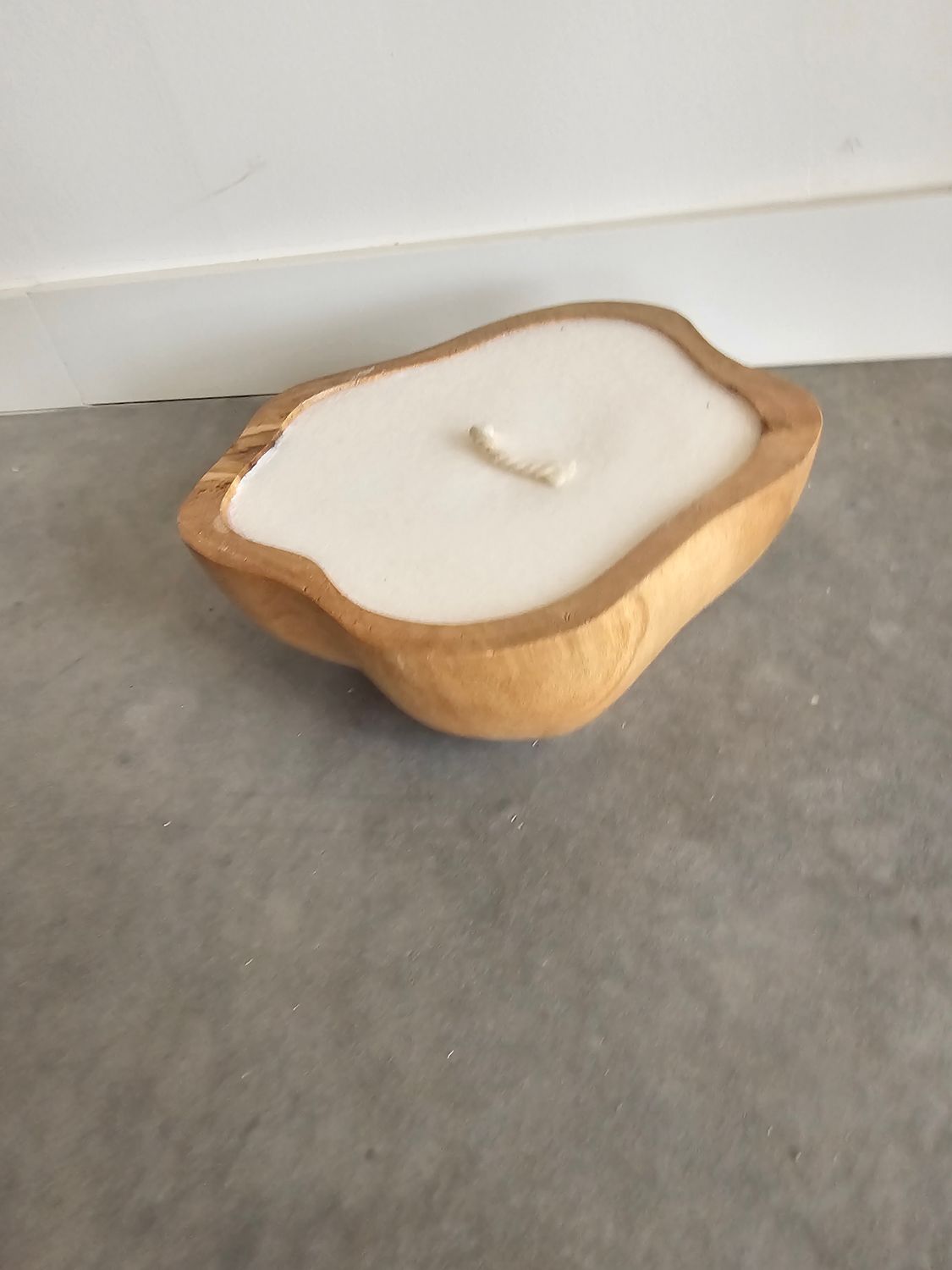 Kaars in Schaal.