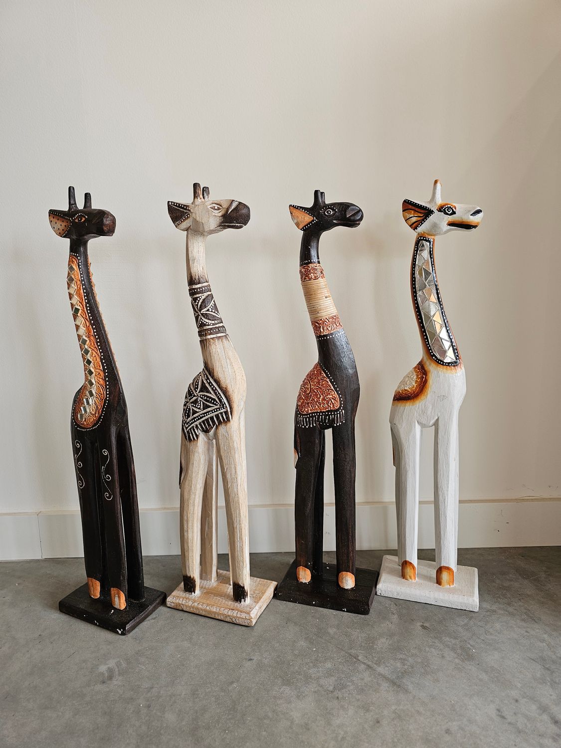 Houten giraf