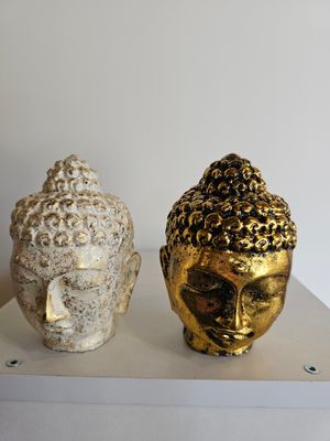 Boeddha hoofd 13 cm.