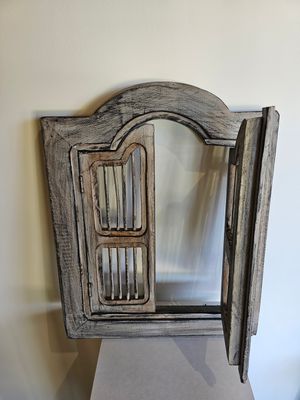 Houten luik klein strak