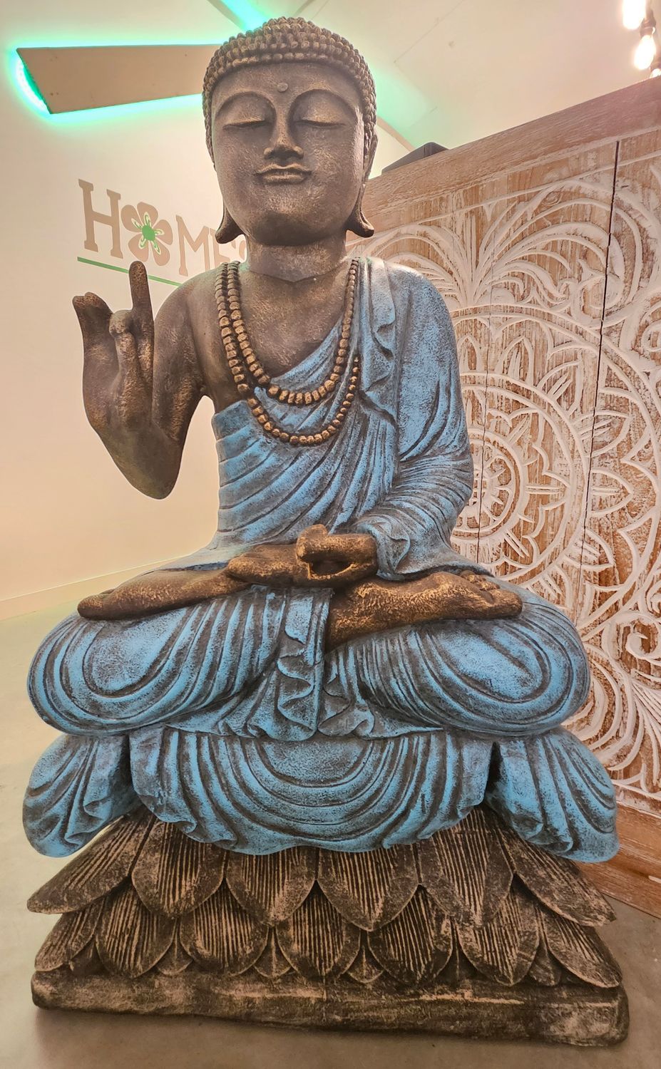 Zittende boeddha 105 cm