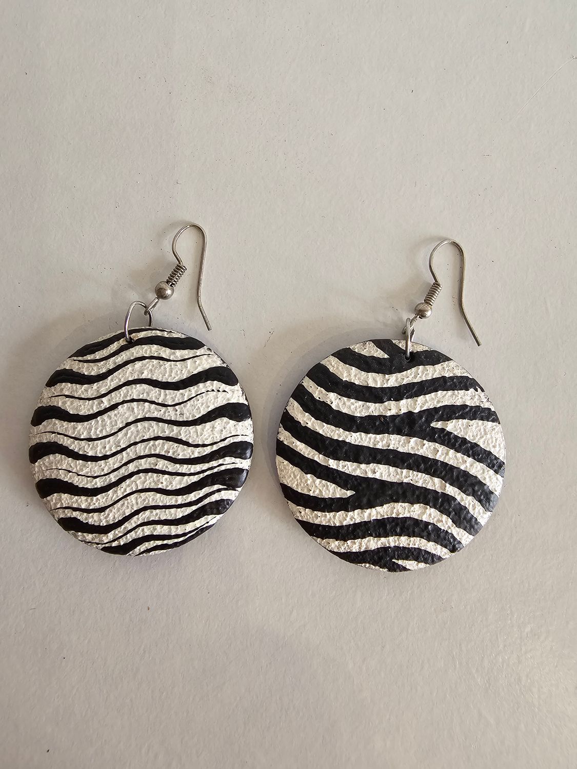 Oorbel zebra
