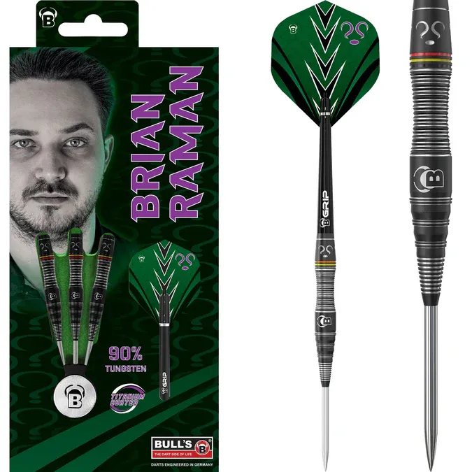 BULL&#39;S Brian Raman Steel Dart