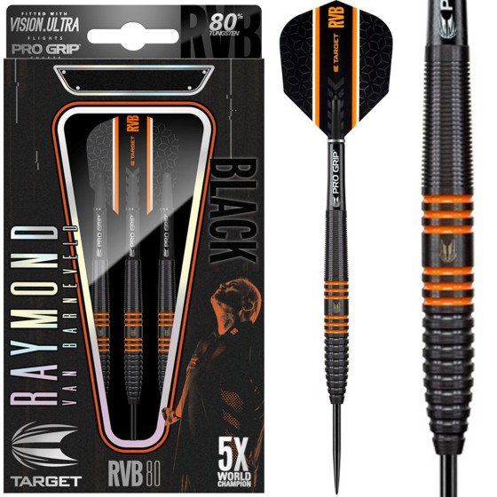 Target Raymond van Barneveld RVB 80 Black 80%