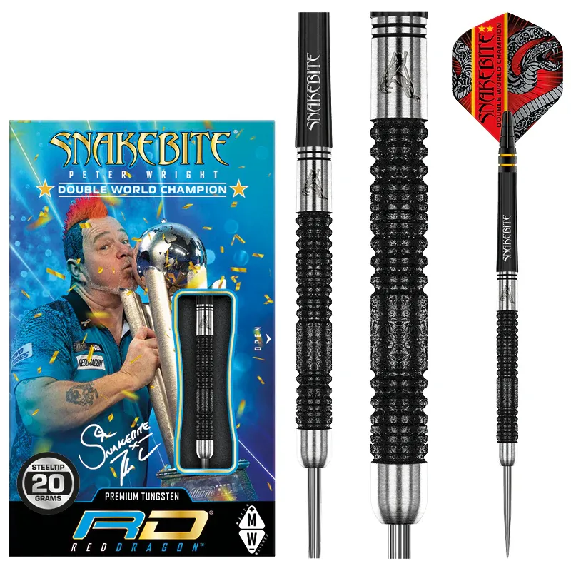 Peter Wright Snakebite Double World Champion SE Black
