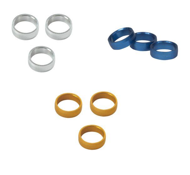 Target Slot Lock Rings 2mm 3pcs
