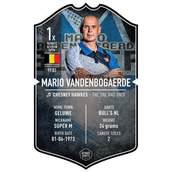 Ultimate Card Mario Vandenbogaerde | 37x25 cm