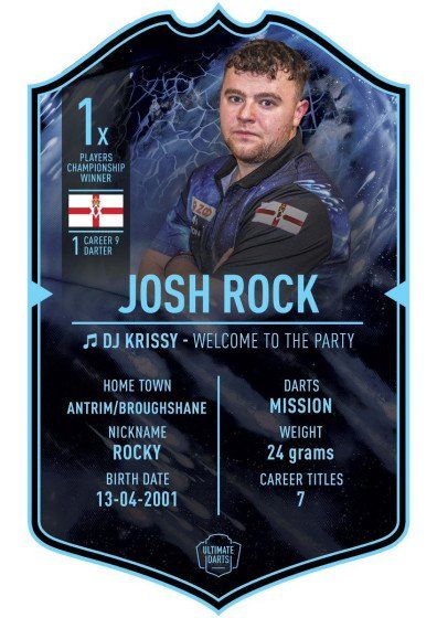 Ultimate Card Josh Rock | 37x25 cm