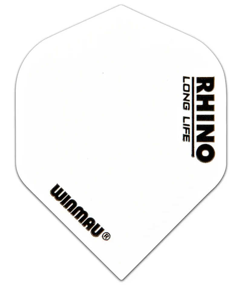White Winmau Rhino flights Standard