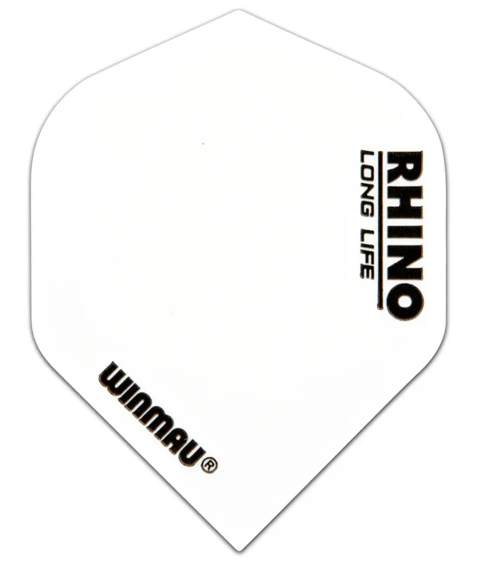 White Winmau Rhino flights Standard