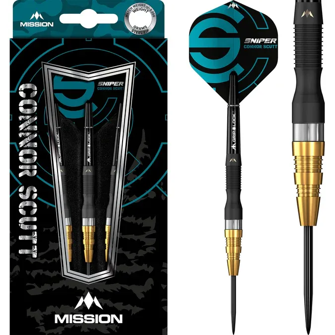 Mission Connor Scutt Black &amp; Gold
