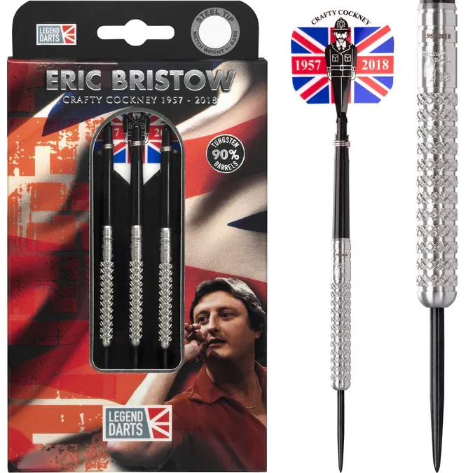 Legend Darts Eric Bristow K1 Silver