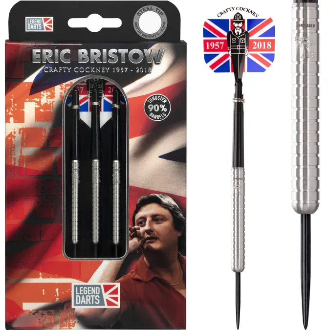 Legend Darts Eric Bristow R1 Silver