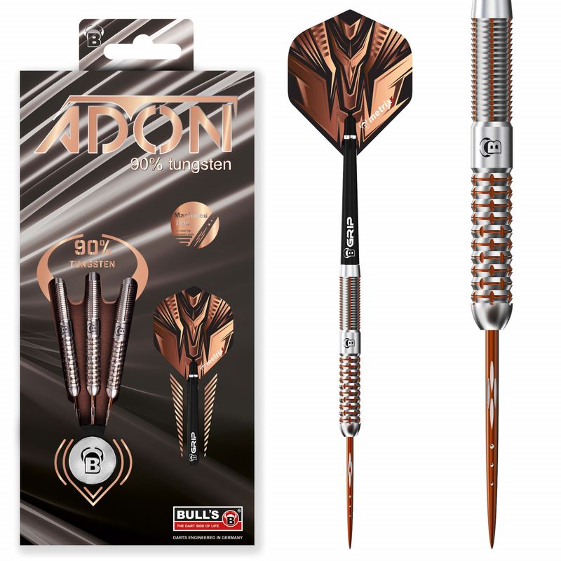 BULL&#39;S Adon Steel Dart 90%