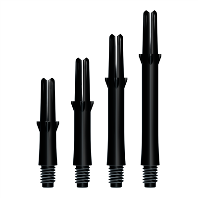 L-SHaft Locked Straight Black