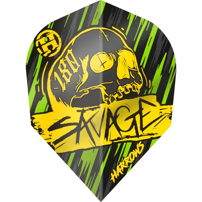 HARROWS Flights Savage Yellow/Green