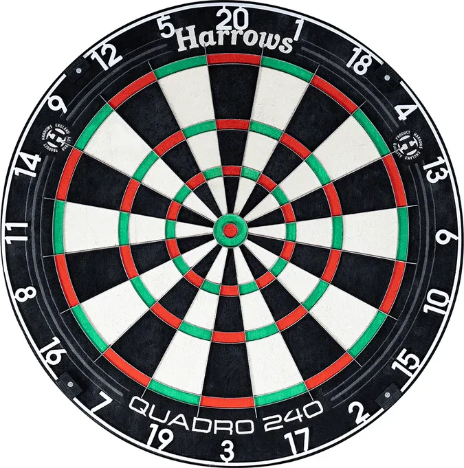 HARROWS Quadro 240 Dartboard