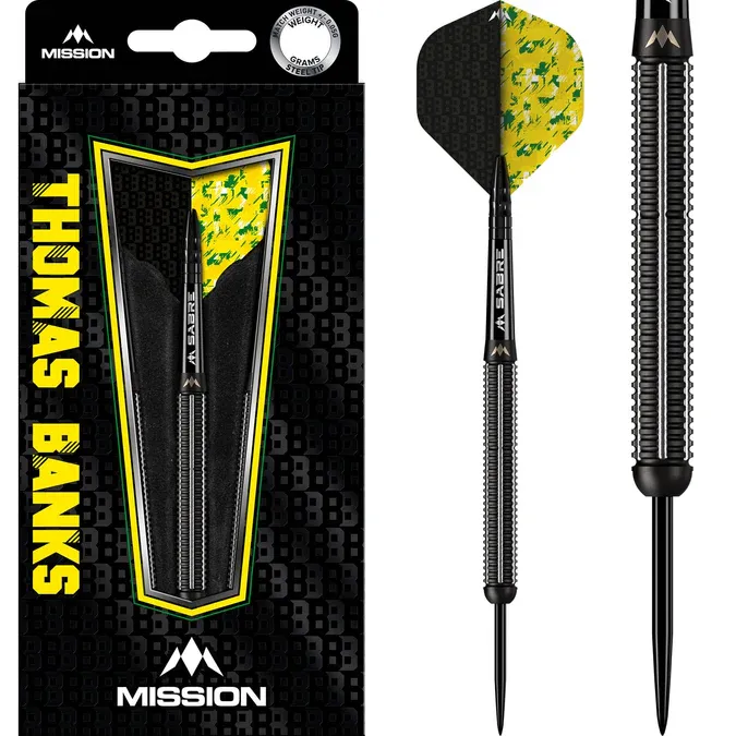 Mission Thomas Banks 90%.  Black PVD