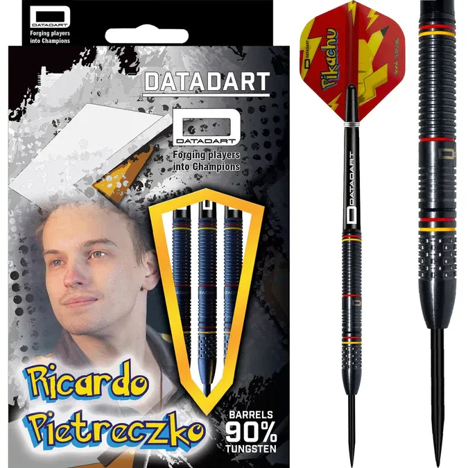 Datadart Ricardo Pietreczko 90% - Pikachu - Black PVD