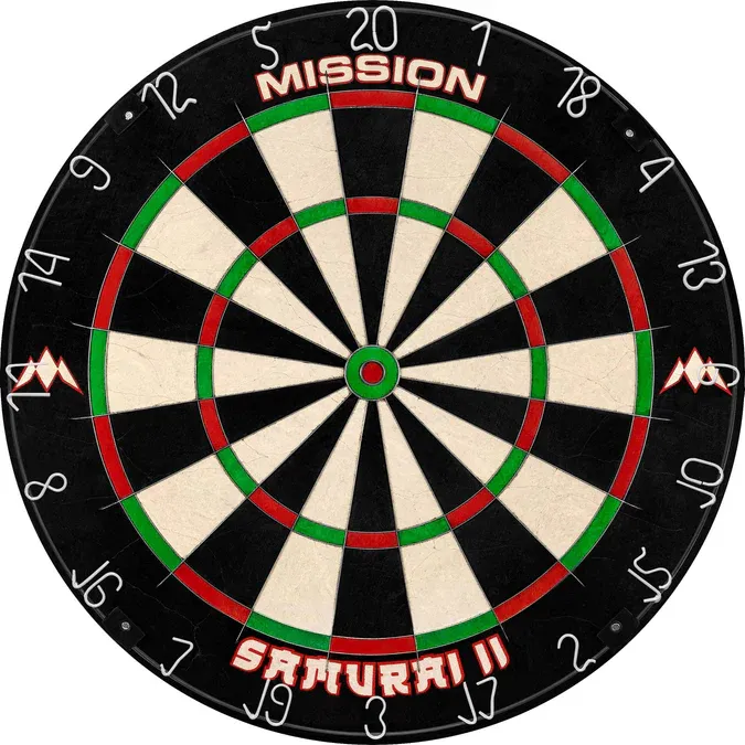 Mission Samurai II Dartboard