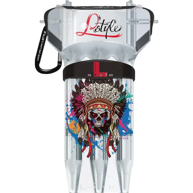 L-Style - Krystal One - Dart Case - SD Chief Skull - V1 - Clear