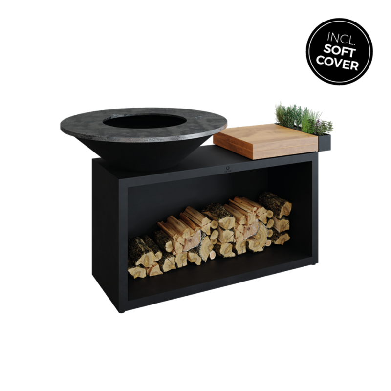 OFYR Island Black 100 Teak Hout