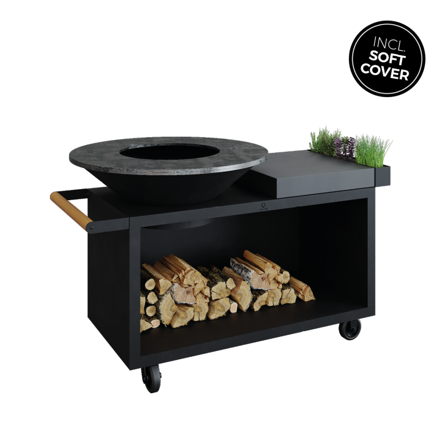 OFYR Island Black 100 PRO Donkergrijs Keramiek