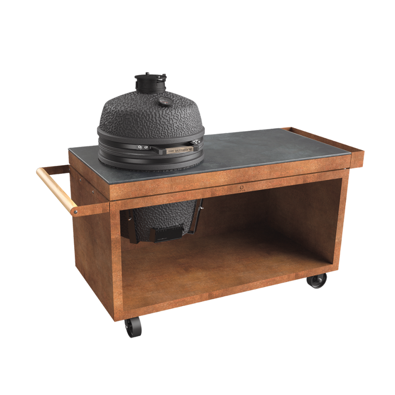 OFYR Kamado Table Corten 150 PRO+ Corten Ceramic Dark